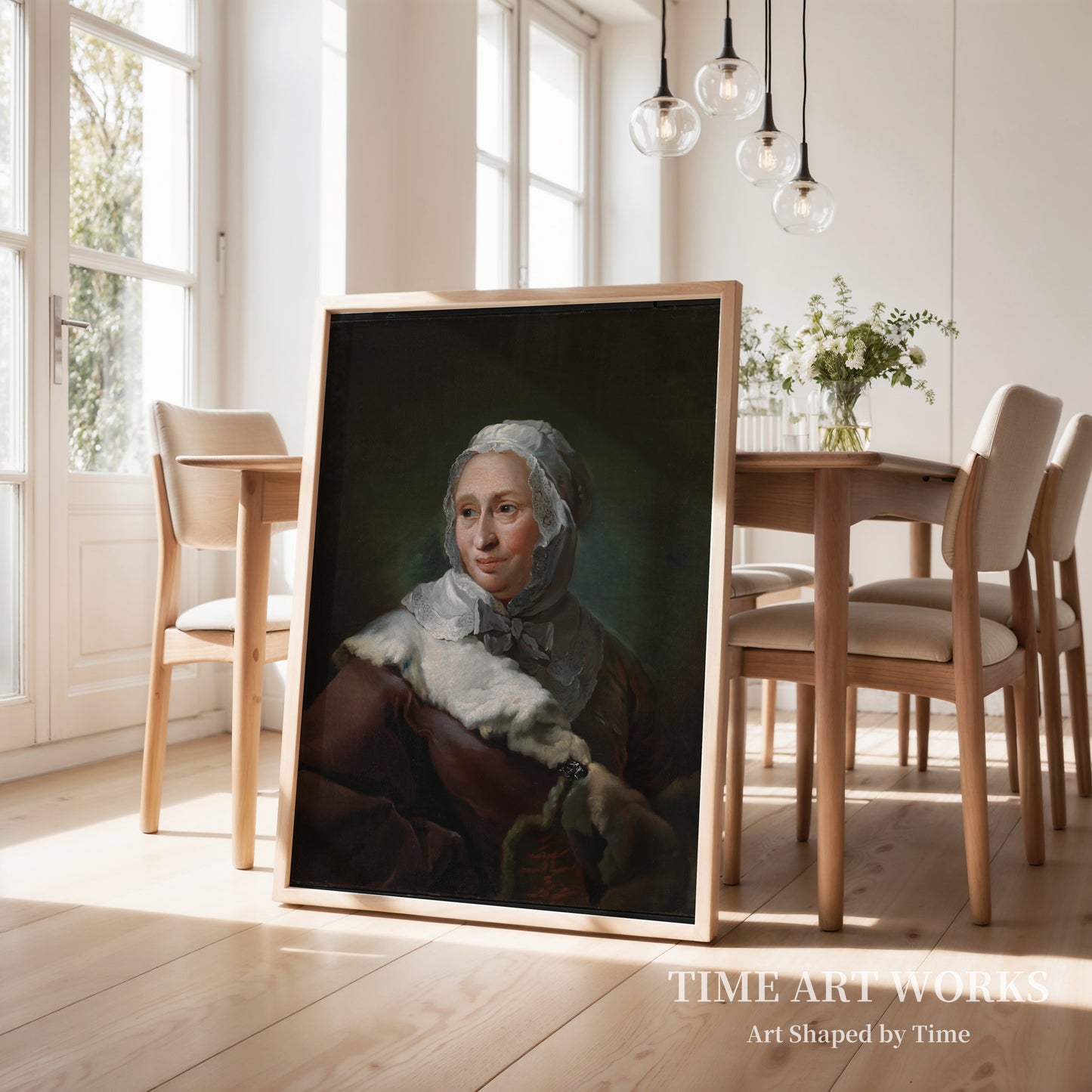 エリザベート・マリー・ファブリティウスの肖像（Portræt af Elisabeth Marie Fabritius, født d'Abbestée）— ピロ、CG（Pilo, C.G.）