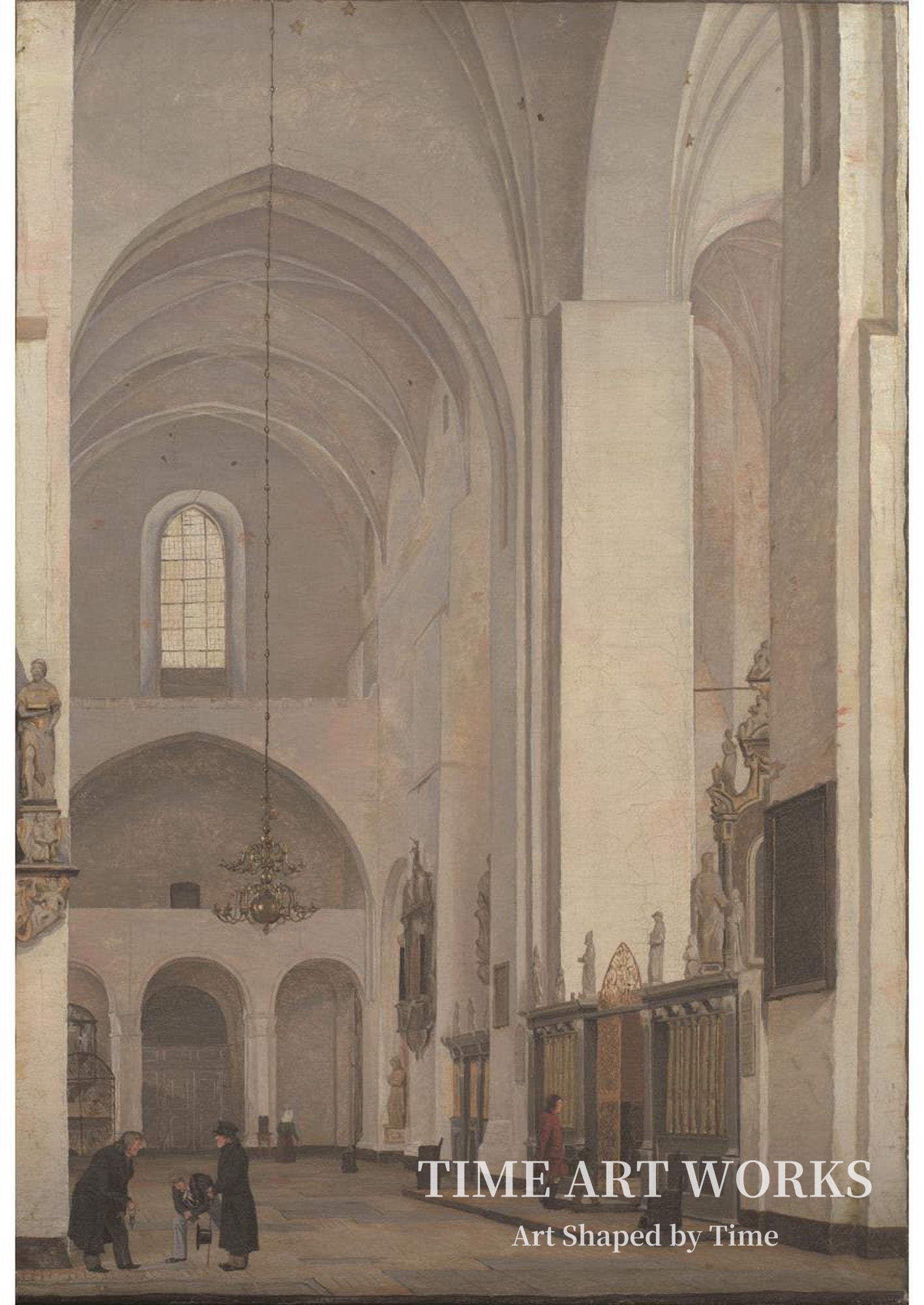 オーフス大聖堂でのパーティー（Parti i Århus Domkirke）— コエブケ、クリスチャン（Købke, Christen）