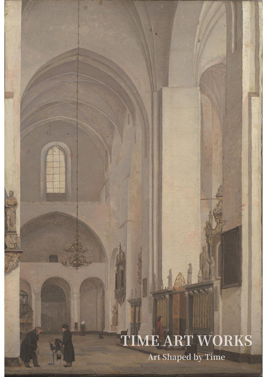オーフス大聖堂でのパーティー（Parti i Århus Domkirke）— コエブケ、クリスチャン（Købke, Christen）