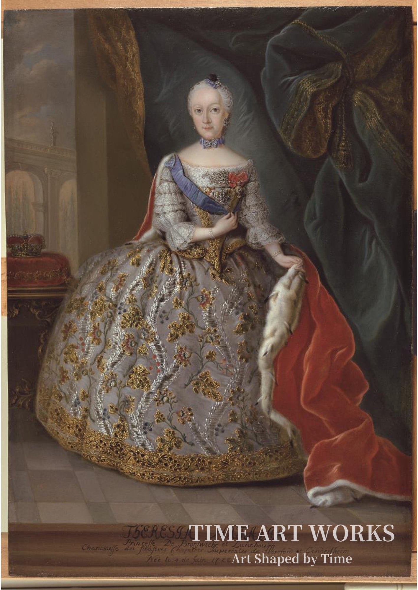 テレサ・ナタリア公女（Theresia Natalia, prinsesse af Braunschweig og Lünebourg）— ラフォンテーヌ、ルドルフ（Lafontaine, Ludolf）
