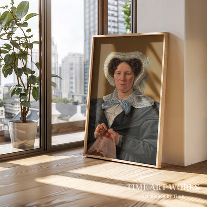 フレデリッケ・ロルビー（Kunstnerens moder, Frederikke Eleonore Cathrine Rørbye, f. Stockfleth (1773-1851)）— ロルビー、マルティヌス（Rørbye, Martinus）