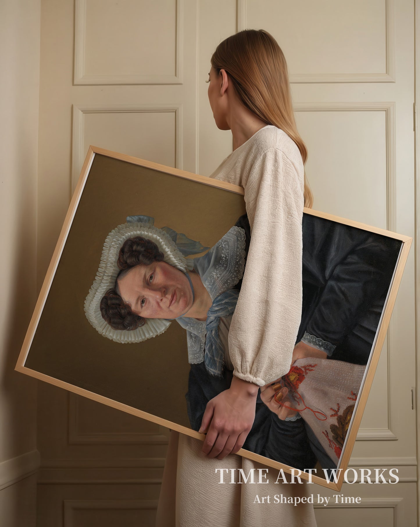 フレデリッケ・ロルビー（Kunstnerens moder, Frederikke Eleonore Cathrine Rørbye, f. Stockfleth (1773-1851)）— ロルビー、マルティヌス（Rørbye, Martinus）