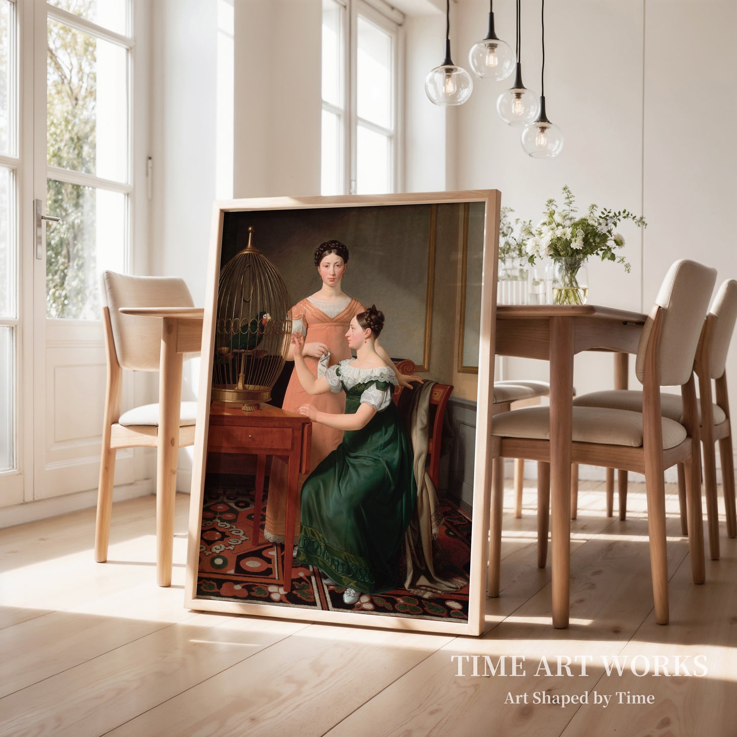 メンデル・レヴィン・ナサンソンの長女ベラとハンナ（Mendel Levin Nathansons ældste døtre, Bella og Hanna）— エッカースバーグ、C.W.（Eckersberg, C.W.）
