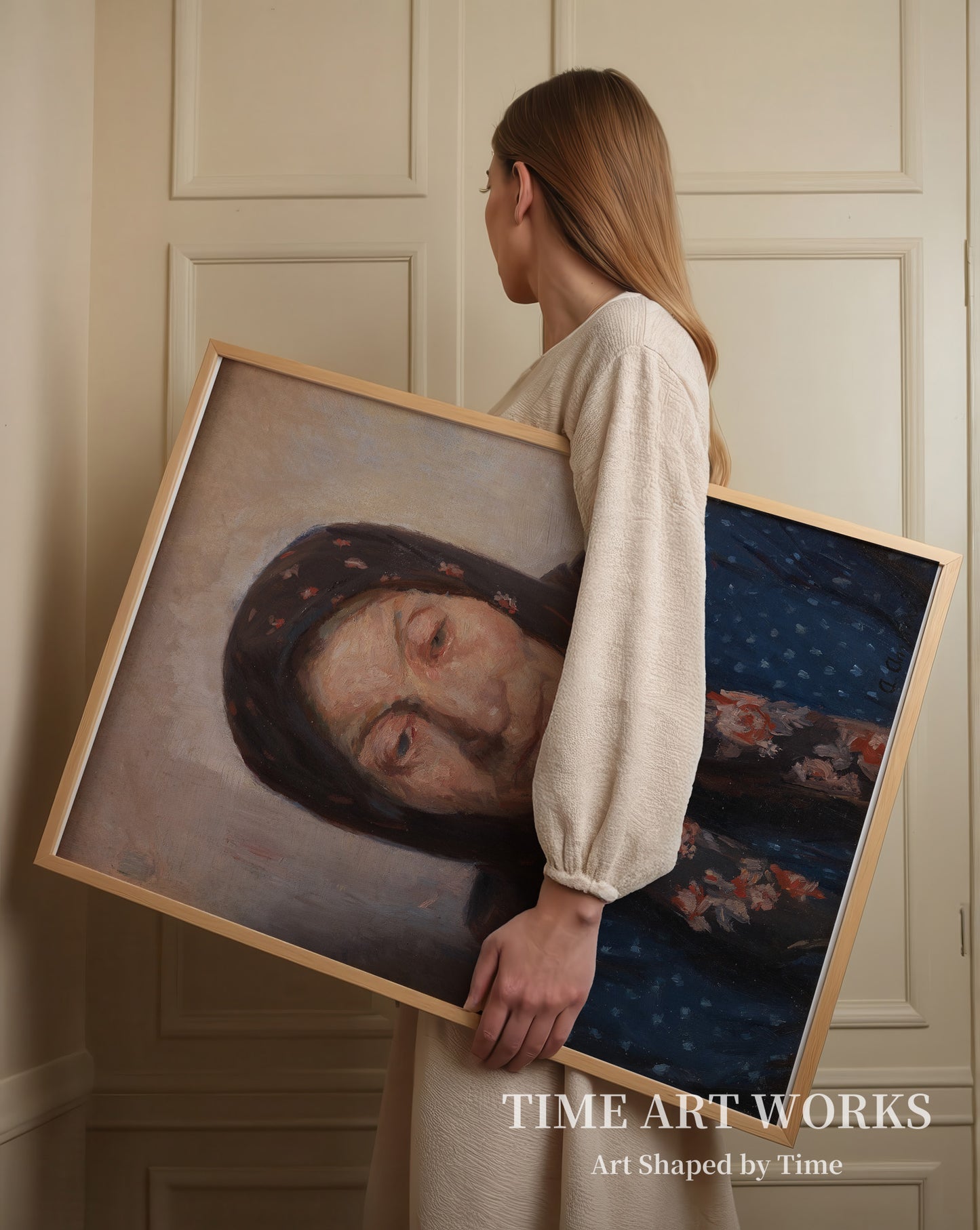 老漁師の妻（Gammel fiskerkone）— アンカー、アンナ（Ancher, Anna）
