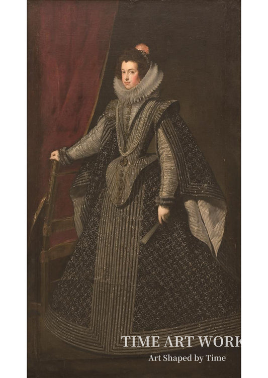 フィリップ4世の最初の王妃（Isabella af Bourbon, kong Philip IV's første dronning）— ベラスケス、ディエゴ（Velázquez, Diego）