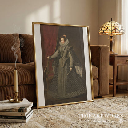 フィリップ4世の最初の王妃（Isabella af Bourbon, kong Philip IV's første dronning）— ベラスケス、ディエゴ（Velázquez, Diego）
