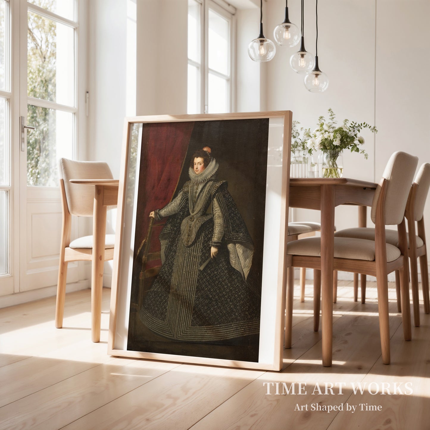 フィリップ4世の最初の王妃（Isabella af Bourbon, kong Philip IV's første dronning）— ベラスケス、ディエゴ（Velázquez, Diego）