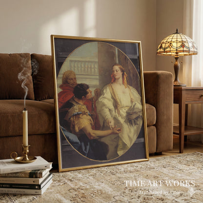 ラウィニアの婚礼（Latinus giver Æneas sin datter Lavinia til ægte）— ティエポロ作「洗礼者ヨハネ」（Tiepolo, Giovanni Battista）