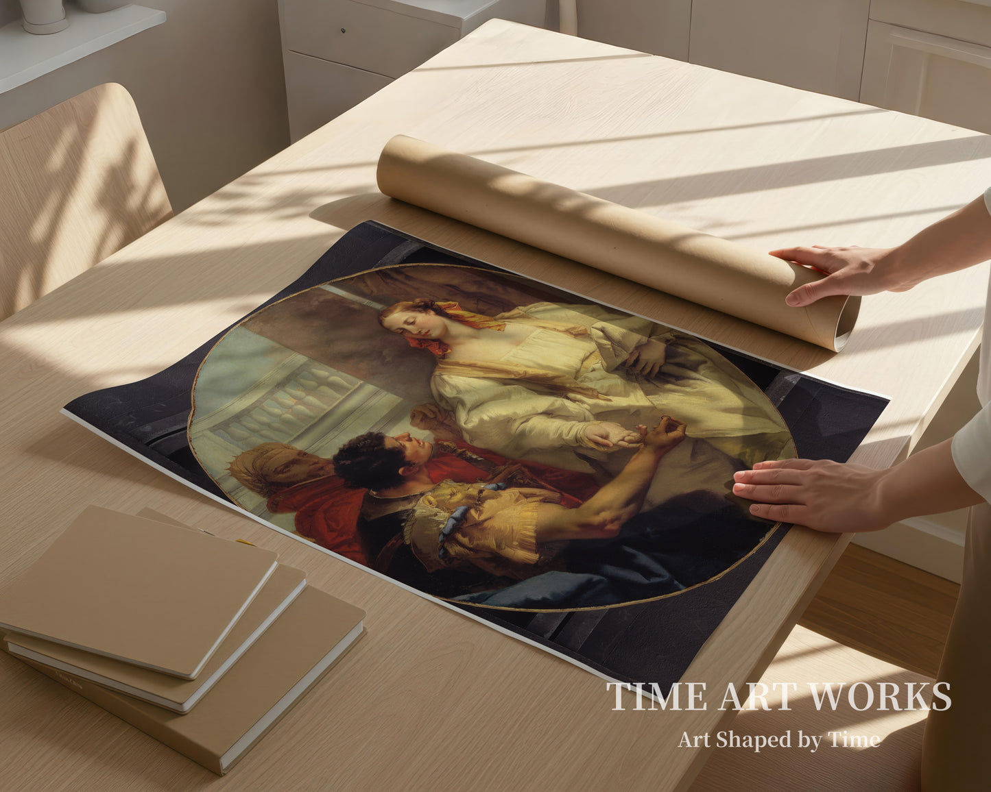 ラウィニアの婚礼（Latinus giver Æneas sin datter Lavinia til ægte）— ティエポロ作「洗礼者ヨハネ」（Tiepolo, Giovanni Battista）