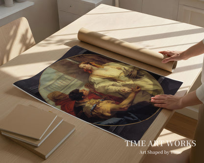 ラウィニアの婚礼（Latinus giver Æneas sin datter Lavinia til ægte）— ティエポロ作「洗礼者ヨハネ」（Tiepolo, Giovanni Battista）