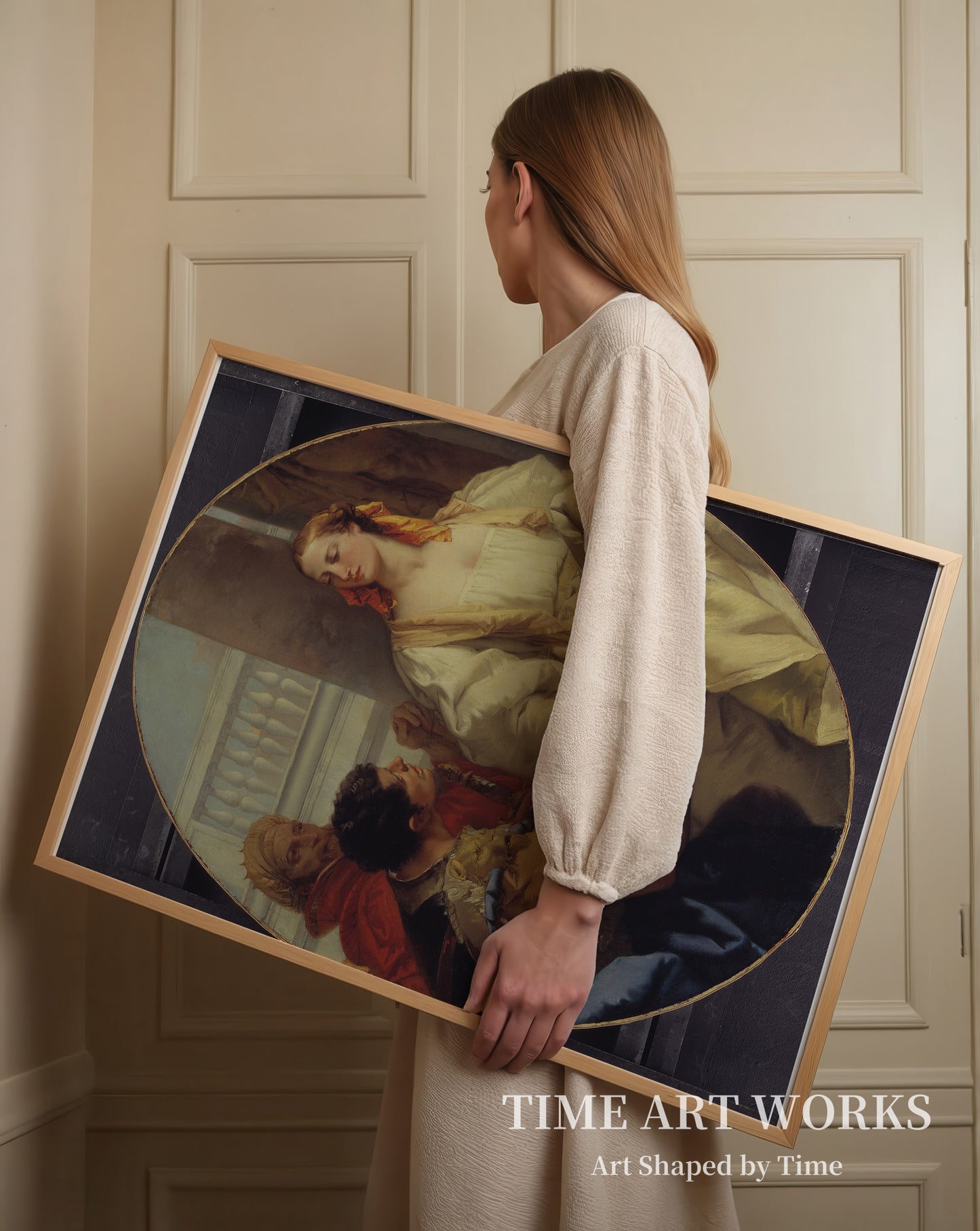 ラウィニアの婚礼（Latinus giver Æneas sin datter Lavinia til ægte）— ティエポロ作「洗礼者ヨハネ」（Tiepolo, Giovanni Battista）