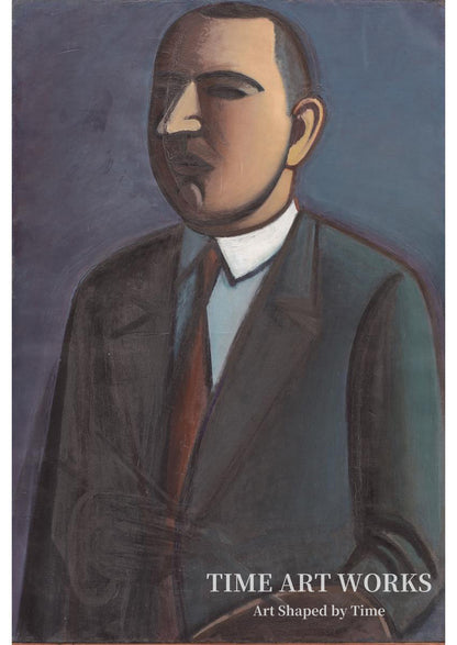 自画像（Selvportræt）— ルンドストロム、ヴィルヘルム（Lundstrøm, Vilhelm）