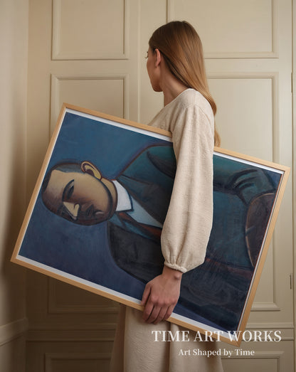 自画像（Selvportræt）— ルンドストロム、ヴィルヘルム（Lundstrøm, Vilhelm）
