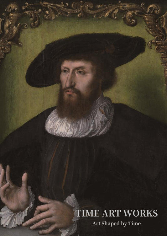 クリスチャン2世（1481年 - 1559年）の肖像画（Portræt af kong Christian II (1481-1559)）— 作者不明のオランダ人、16世紀初頭（Ubekendt nederlandsk første fjerdedel af 1500-tallet）