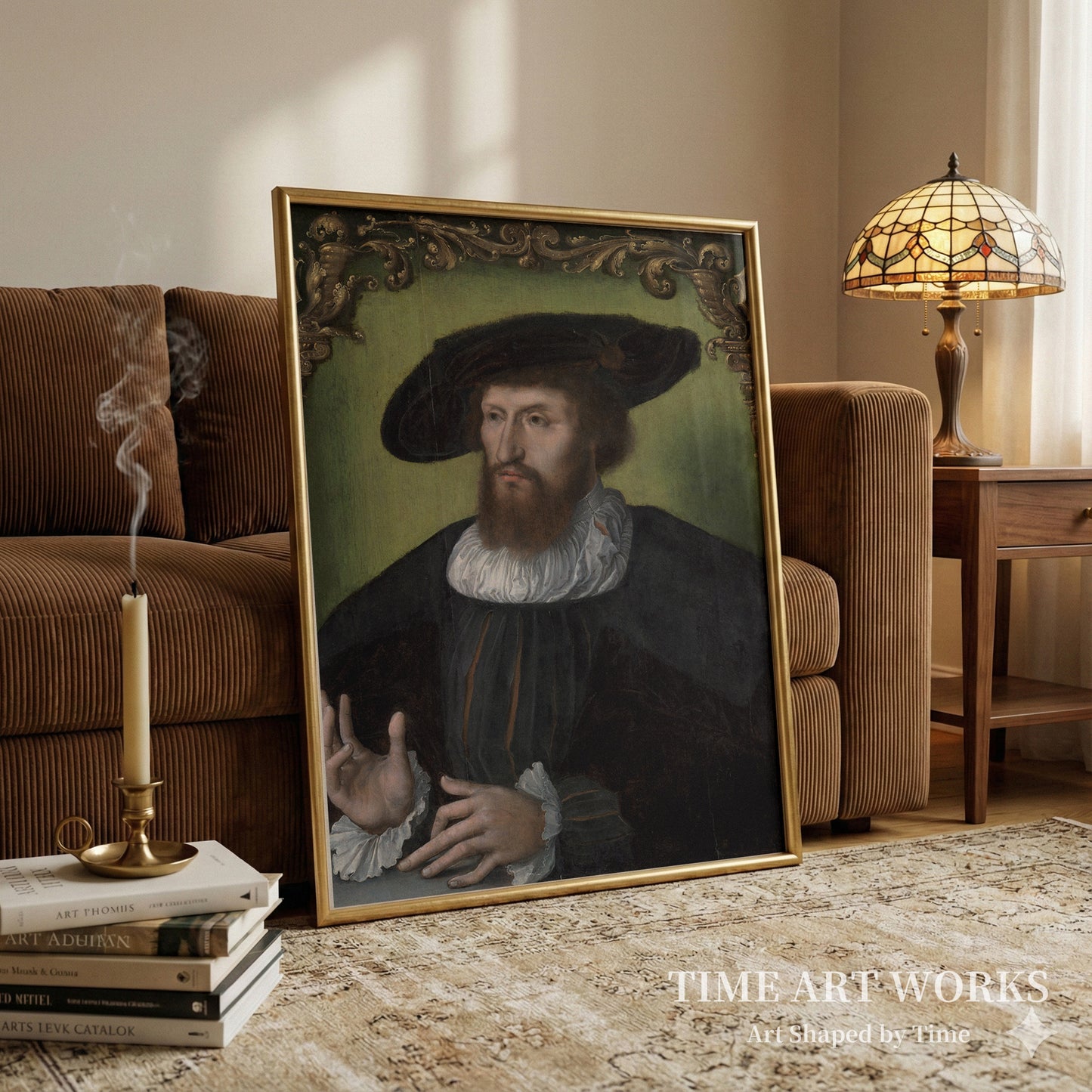 クリスチャン2世（1481年 - 1559年）の肖像画（Portræt af kong Christian II (1481-1559)）— 作者不明のオランダ人、16世紀初頭（Ubekendt nederlandsk første fjerdedel af 1500-tallet）