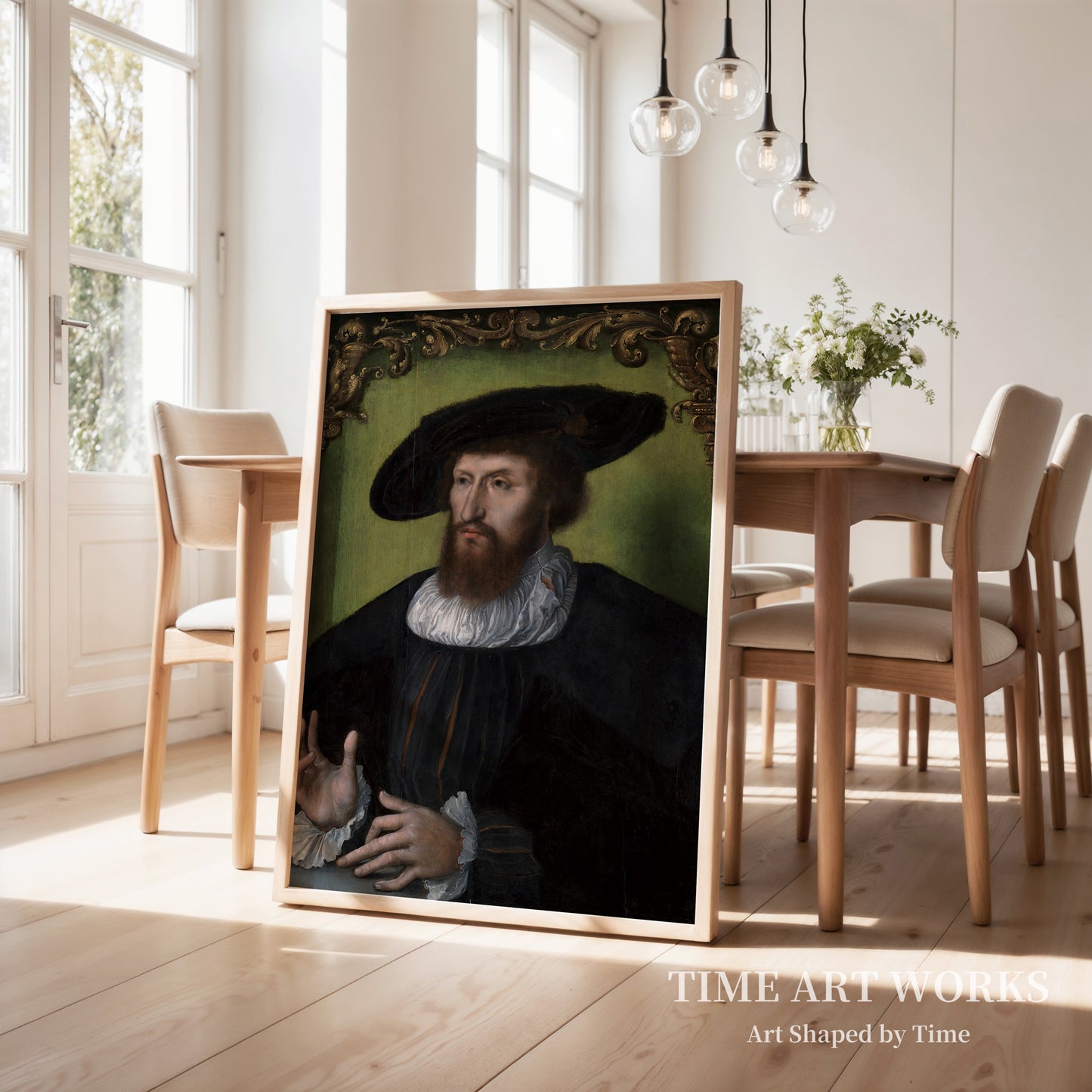 クリスチャン2世（1481年 - 1559年）の肖像画（Portræt af kong Christian II (1481-1559)）— 作者不明のオランダ人、16世紀初頭（Ubekendt nederlandsk første fjerdedel af 1500-tallet）