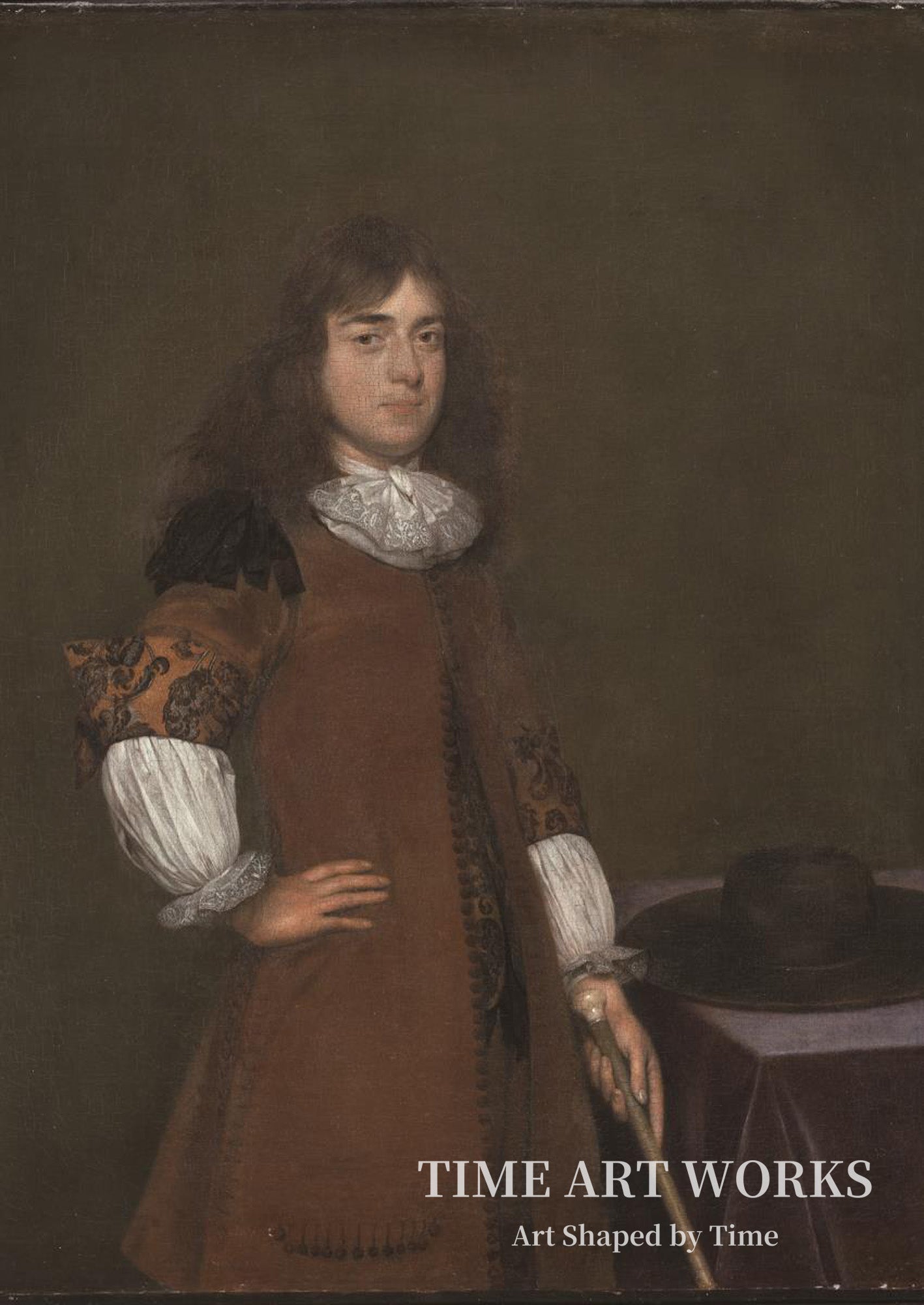 男性の肖像（Mandsportræt）— ボルヒ、ジェラルド・テル（Borch, Gerard ter）