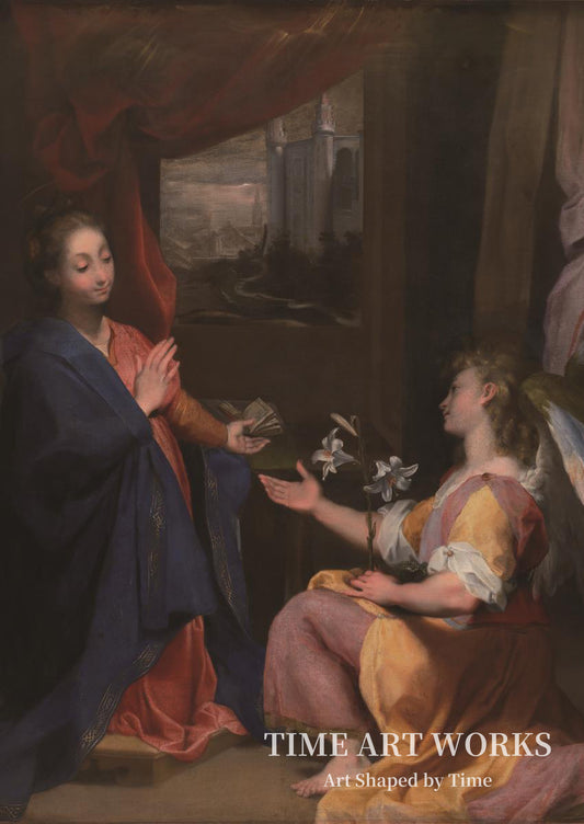 聖母マリアの受胎告知（Jomfru Marias bebudelse）— バロッチ、フェデリコ（Barocci, Federico）