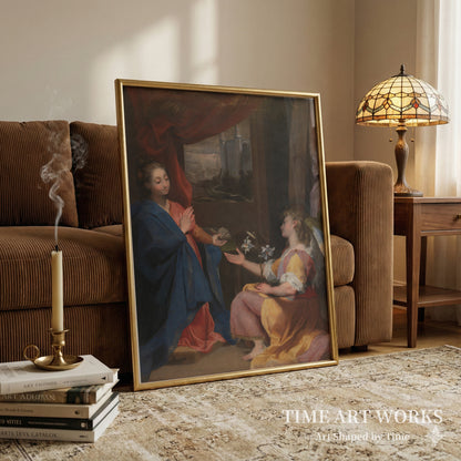 聖母マリアの受胎告知（Jomfru Marias bebudelse）— バロッチ、フェデリコ（Barocci, Federico）