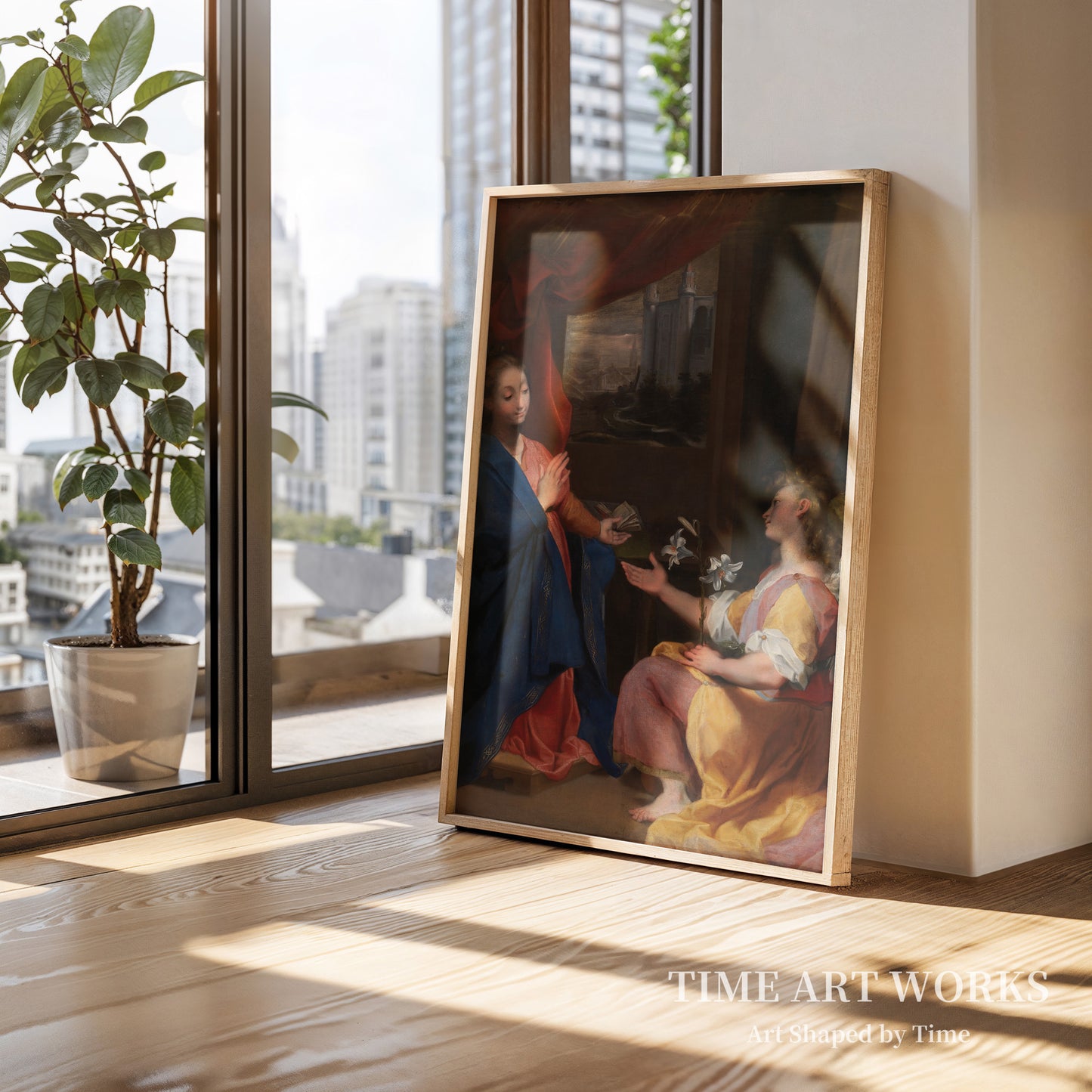 聖母マリアの受胎告知（Jomfru Marias bebudelse）— バロッチ、フェデリコ（Barocci, Federico）