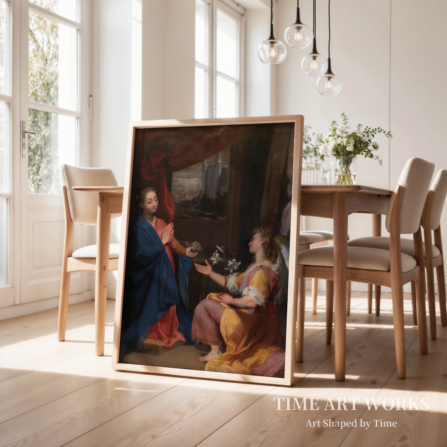 聖母マリアの受胎告知（Jomfru Marias bebudelse）— バロッチ、フェデリコ（Barocci, Federico）