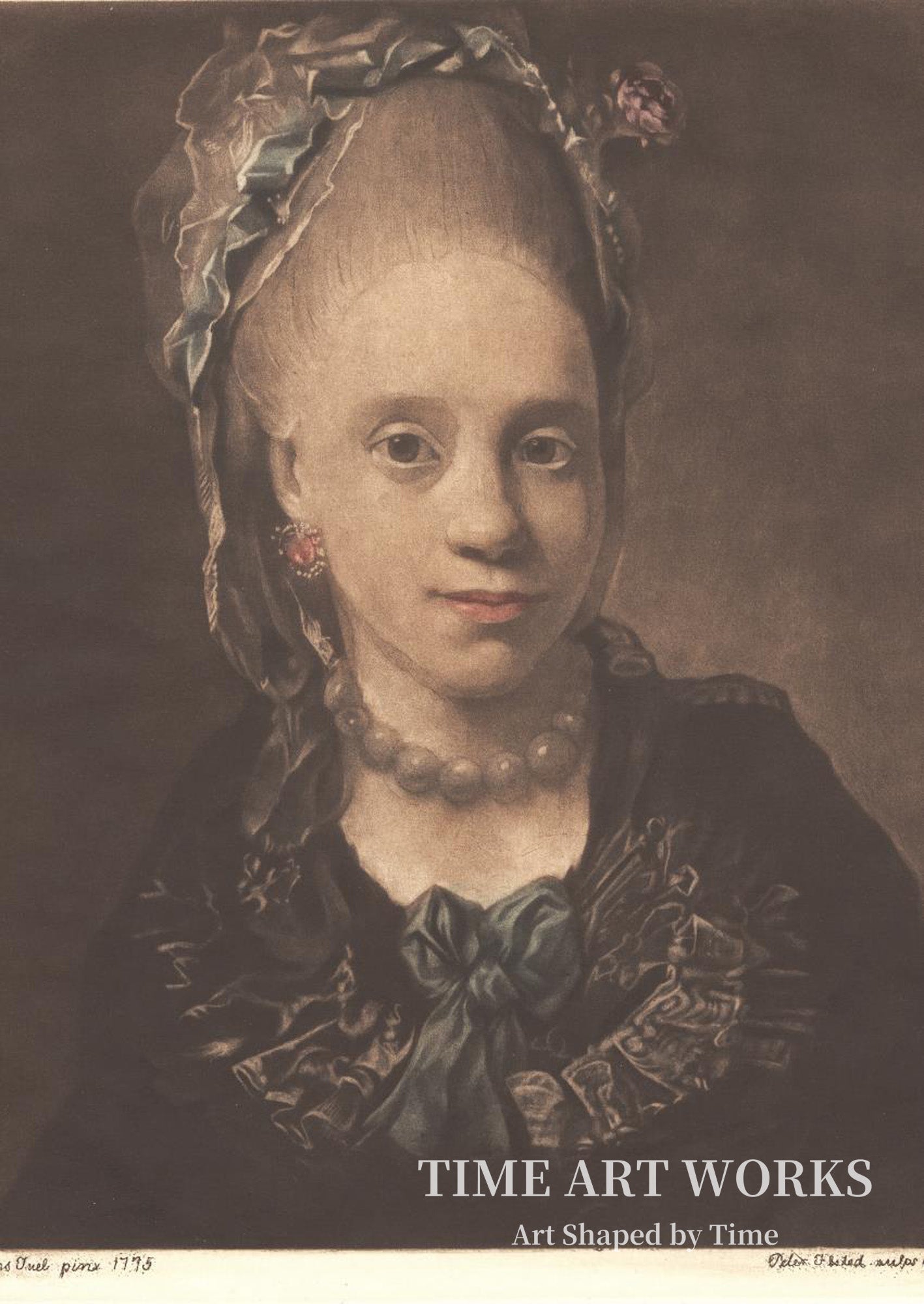 女性の肖像（Dameportræt）— イルステッド、ピーター（Ilsted, Peter）