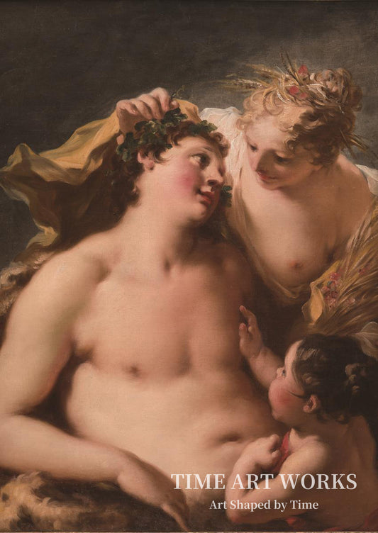 ケレス、バッカス、キューピッド（Ceres, Bacchus og Amor）— 巡礼者たち、ジョン・アンソニー（Pellegrini, Giovanni Antonio）