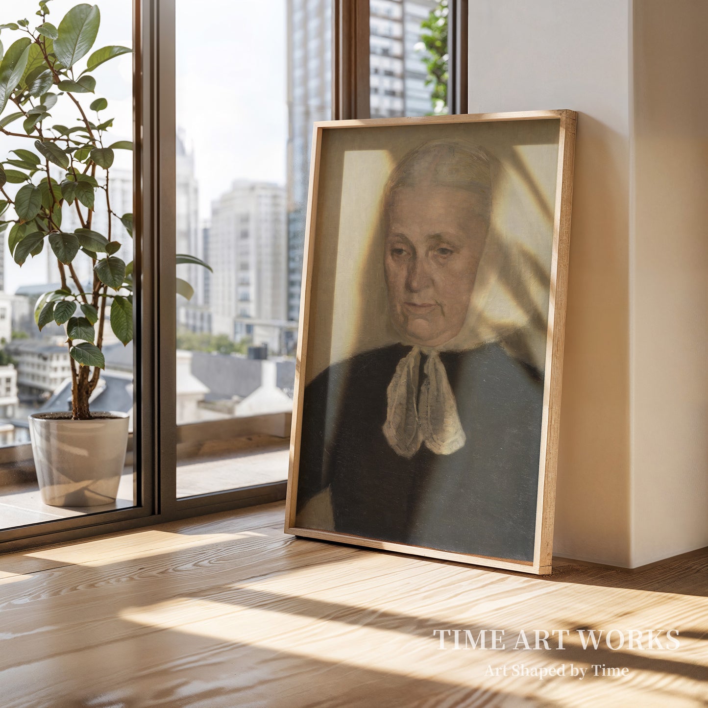 フレデリッケ・アマーリエ・ハンマースホイ（Frederikke Amalie Hammershøi, f. Rentzmann, kunstnerens moder）— ハンマースホイ、ヴィルヘルム（Hammershøi, Vilhelm）