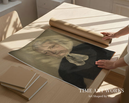 フレデリッケ・アマーリエ・ハンマースホイ（Frederikke Amalie Hammershøi, f. Rentzmann, kunstnerens moder）— ハンマースホイ、ヴィルヘルム（Hammershøi, Vilhelm）