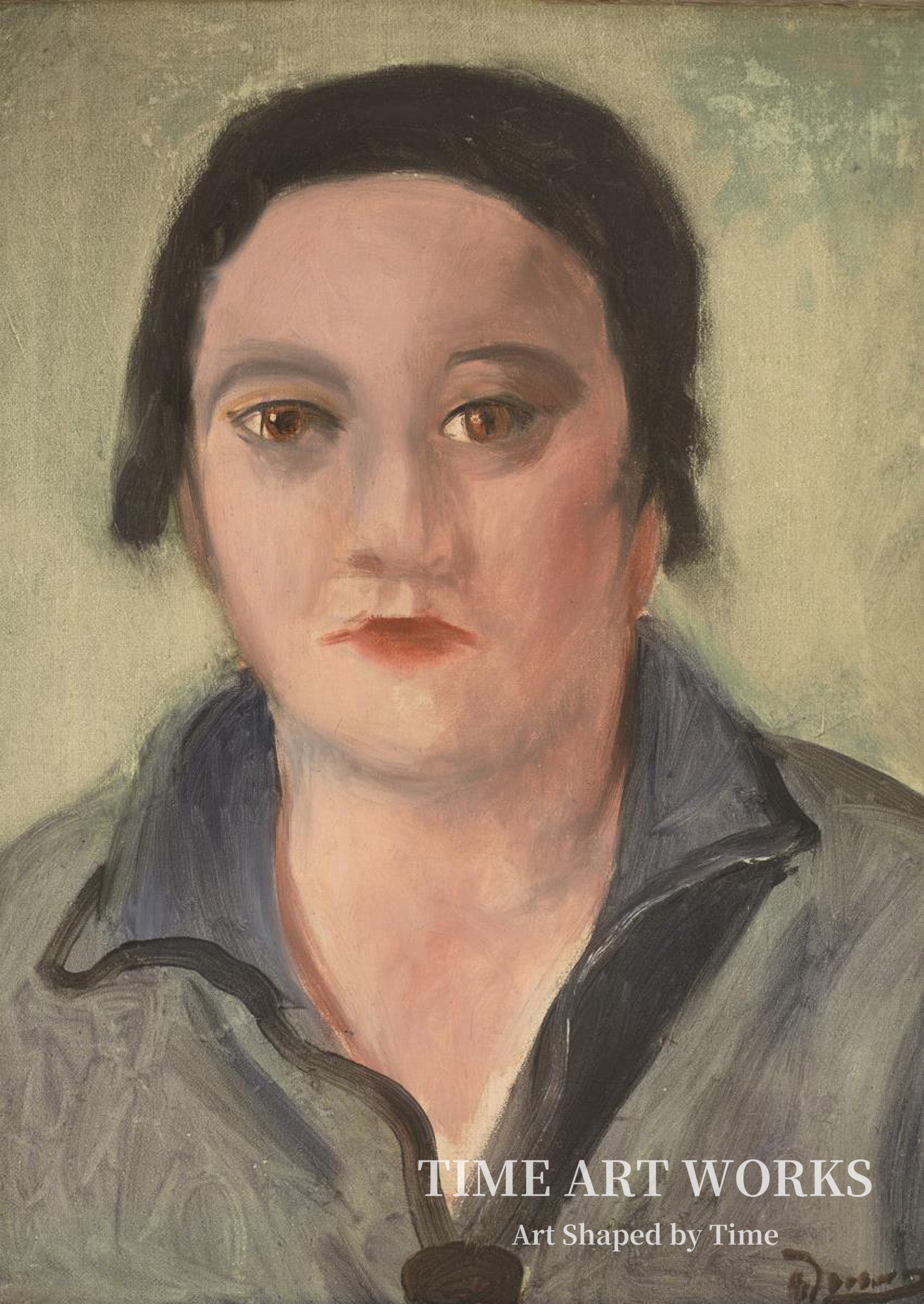マダム・ドランの肖像（Portrait de Madame Derain）— ドラン、アンドレ（Derain, André）