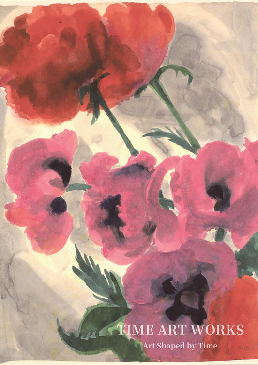 ポピー（Valmuer）— ノルデ、エミール（Nolde, Emil）