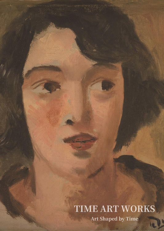 若い女性の頭部（Tête de jeune femme）— ドラン、アンドレ（Derain, André）