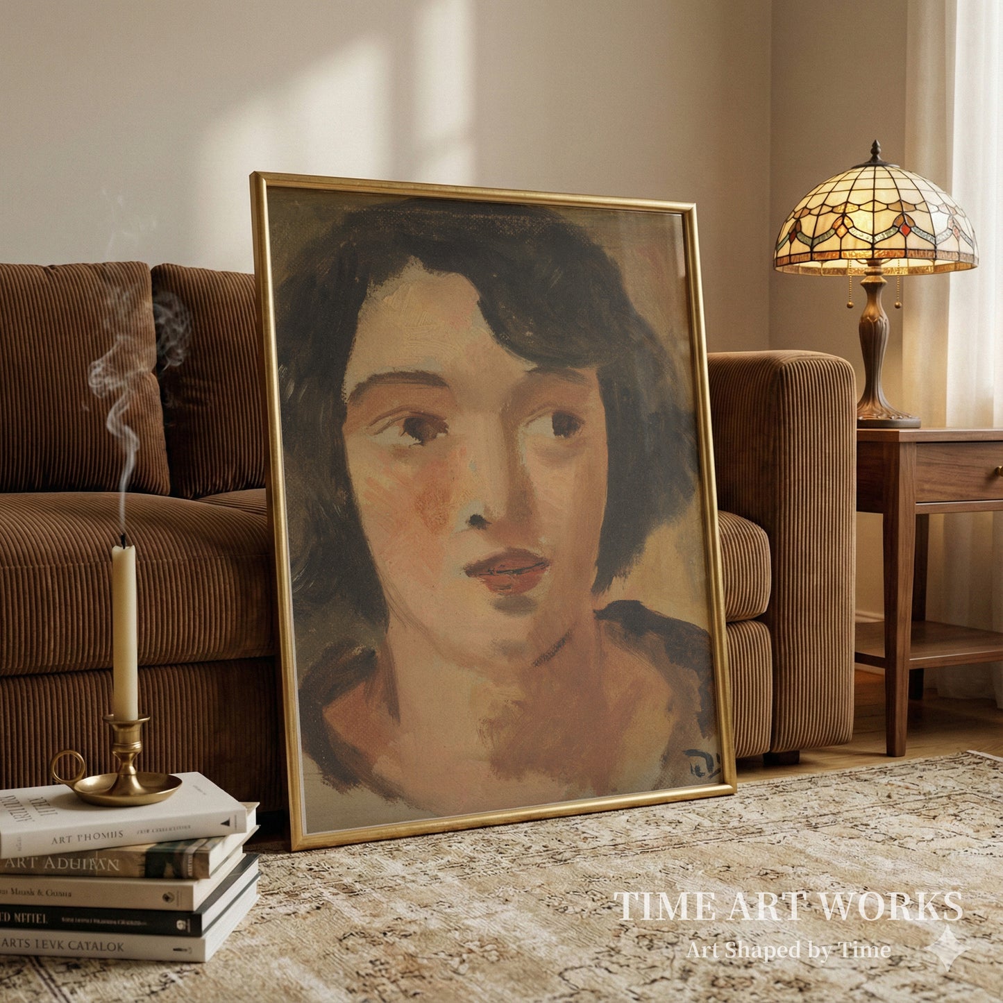 若い女性の頭部（Tête de jeune femme）— ドラン、アンドレ（Derain, André）
