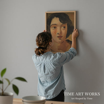 若い女性の頭部（Tête de jeune femme）— ドラン、アンドレ（Derain, André）