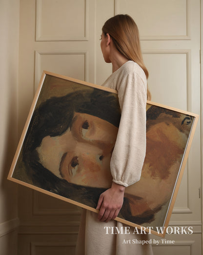 若い女性の頭部（Tête de jeune femme）— ドラン、アンドレ（Derain, André）