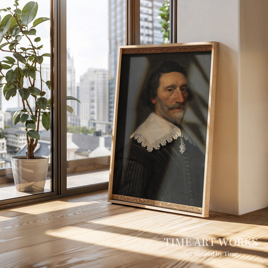 オランダの詩人（1581-1647）の肖像（Portræt af den hollandske digter og historieskriver Pieter Cornelisz Hooft (1581-1647)）— ミエレフェルト、ミヒール・ヤンスゾーン。（Mierevelt, Michiel Jansz. van）