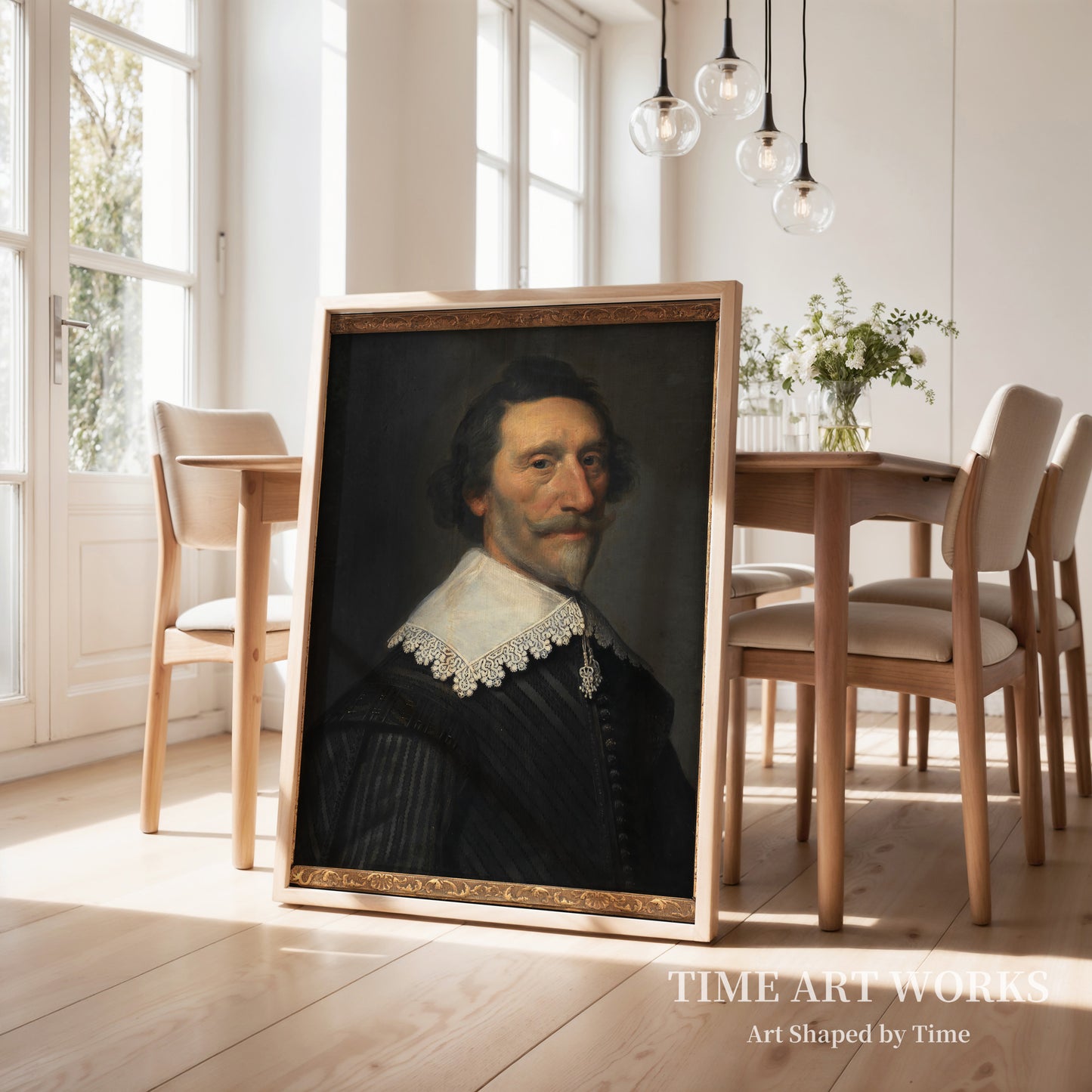 オランダの詩人（1581-1647）の肖像（Portræt af den hollandske digter og historieskriver Pieter Cornelisz Hooft (1581-1647)）— ミエレフェルト、ミヒール・ヤンスゾーン。（Mierevelt, Michiel Jansz. van）