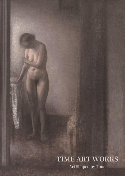 立っている裸の女性（Stående nøgen kvinde）— ハンマースホイ、ヴィルヘルム（Hammershøi, Vilhelm）