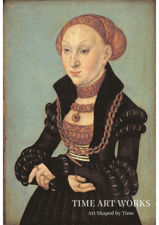 ザクセン選帝侯シビラ（1510-1569）の肖像（Portræt af kurfyrstinde Sibylla af Sachsen (1510-1569)）— クラナッハ（I）、ルーカス（Cranach (I), Lucas）