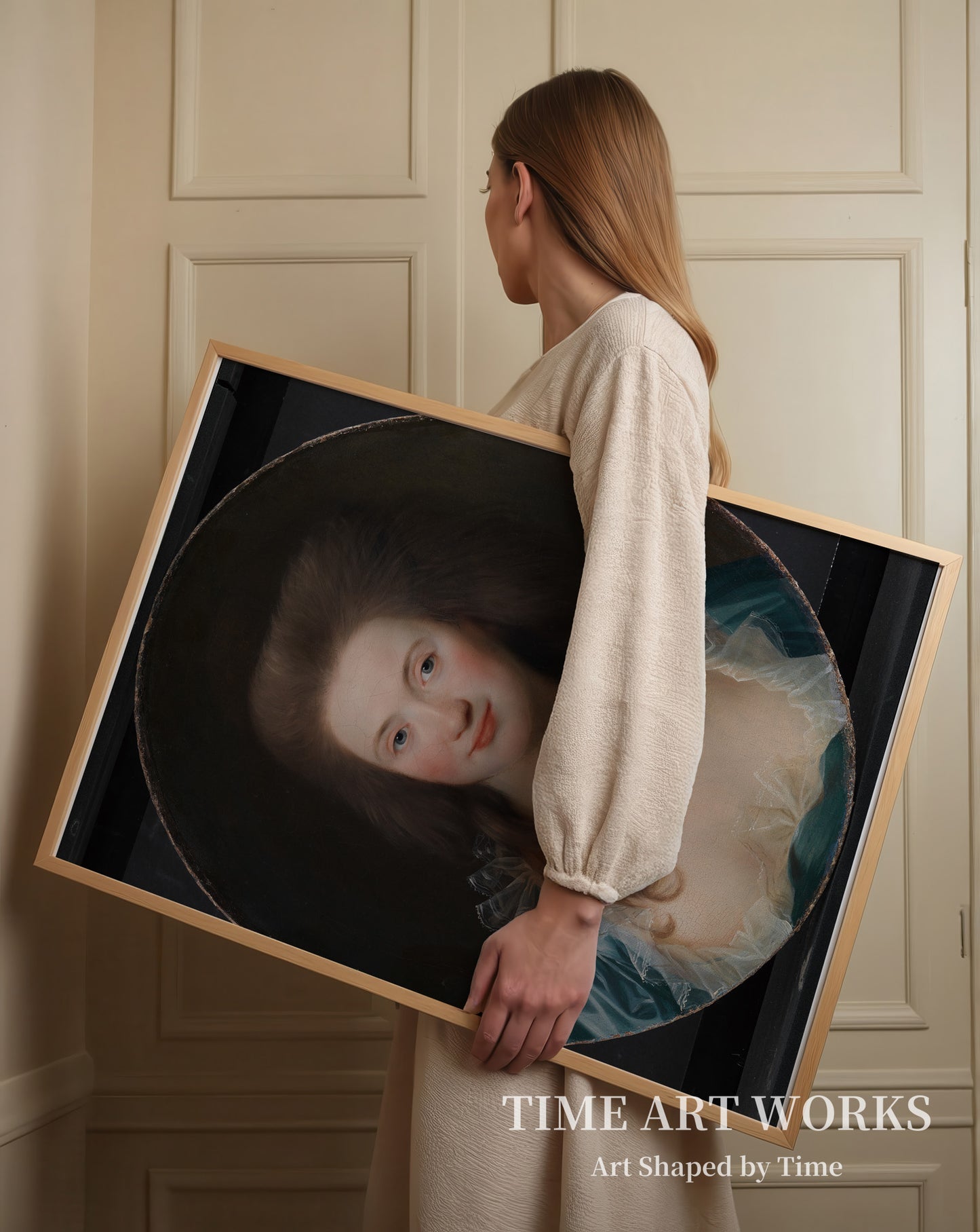 画家の最初の婚約者（Susanne Elisabeth Holm, malerens første forlovede）— ユール、イェンス（Juel, Jens）