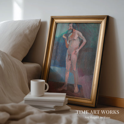 立っている男性習作（Stående mandlig model）— マティス、アンリ（Matisse, Henri）