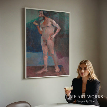 立っている男性習作（Stående mandlig model）— マティス、アンリ（Matisse, Henri）