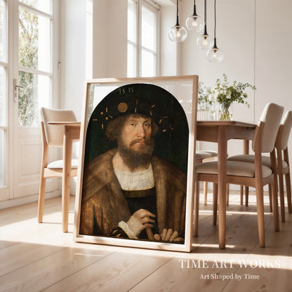クリスチャン2世（1481-1559）の肖像（Portræt af Christian II (1481-1559)）— シットウ、ミヒール（Sittow, Michiel）