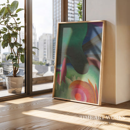 パステルカラーで描かれた抽象的なフォルム（Abstract Forms in Pastel Colors）— オキーフ、ジョージア州（O'Keeffe, Georgia）