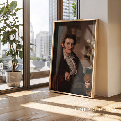自画像（Selvportræt）— ベアレンツェン、エミール・ディトレフ（Bærentzen, Emil Ditlev）