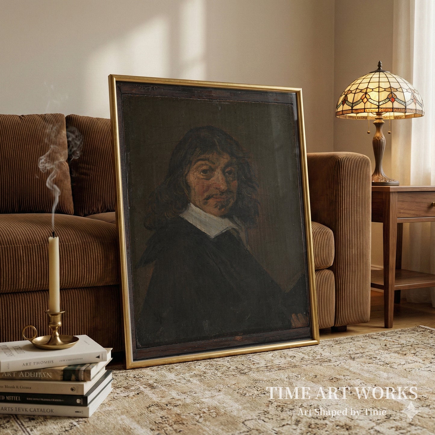 ルネ・デカルト（1596年 - 1650年）（René Descartes (1596-1650)）— ハルス、フランス（Hals, Frans）