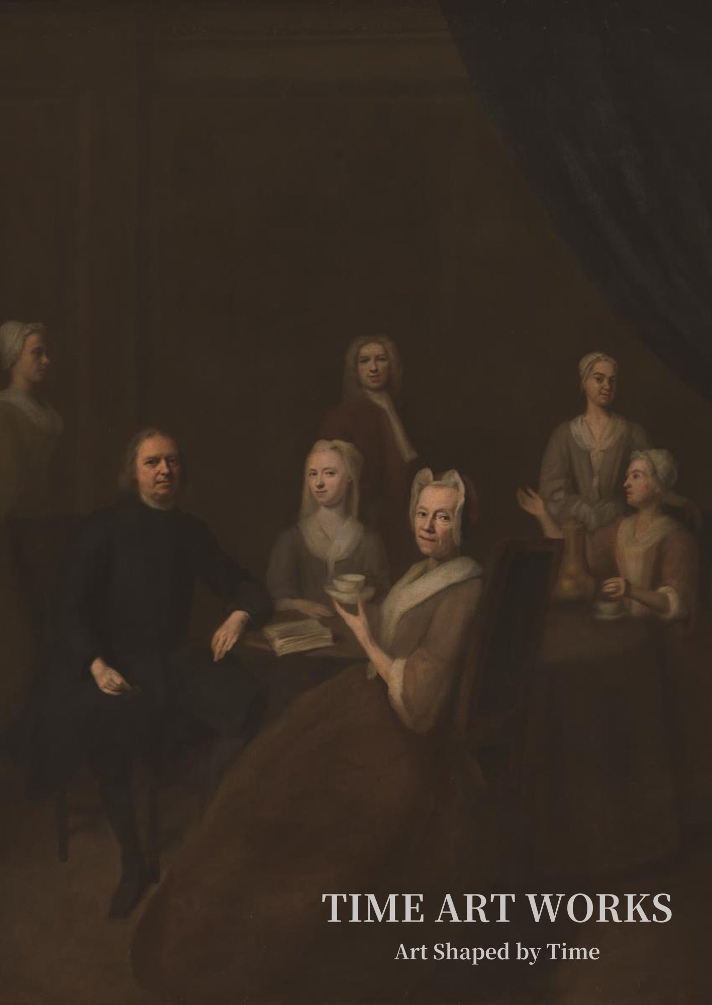 アーティストの義理の両親と彼らの子どもたち（Kunstnerens svigerforældre og nogle af deres børn）— デナー、バルタザール（Denner, Balthasar）