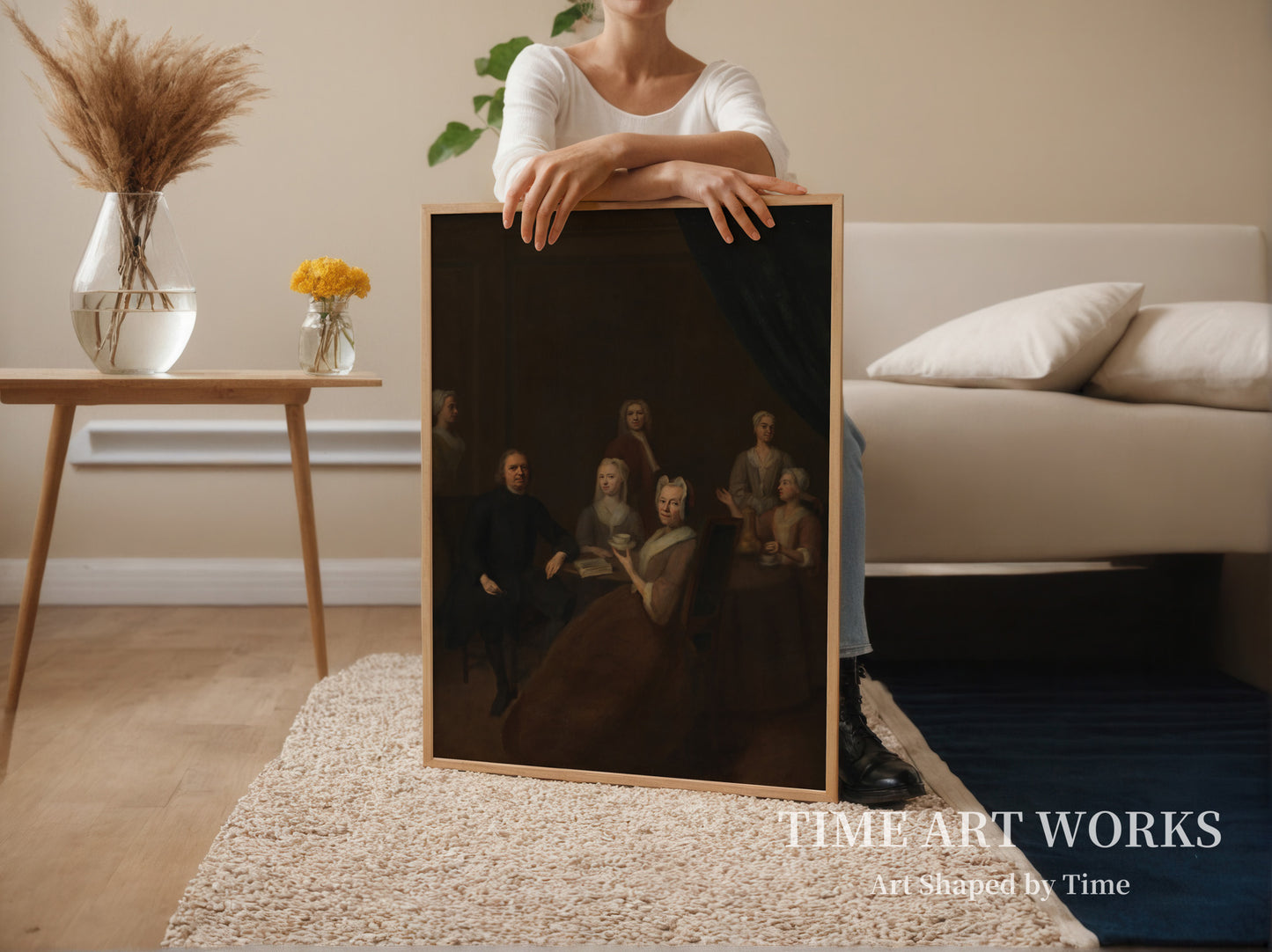 アーティストの義理の両親と彼らの子どもたち（Kunstnerens svigerforældre og nogle af deres børn）— デナー、バルタザール（Denner, Balthasar）