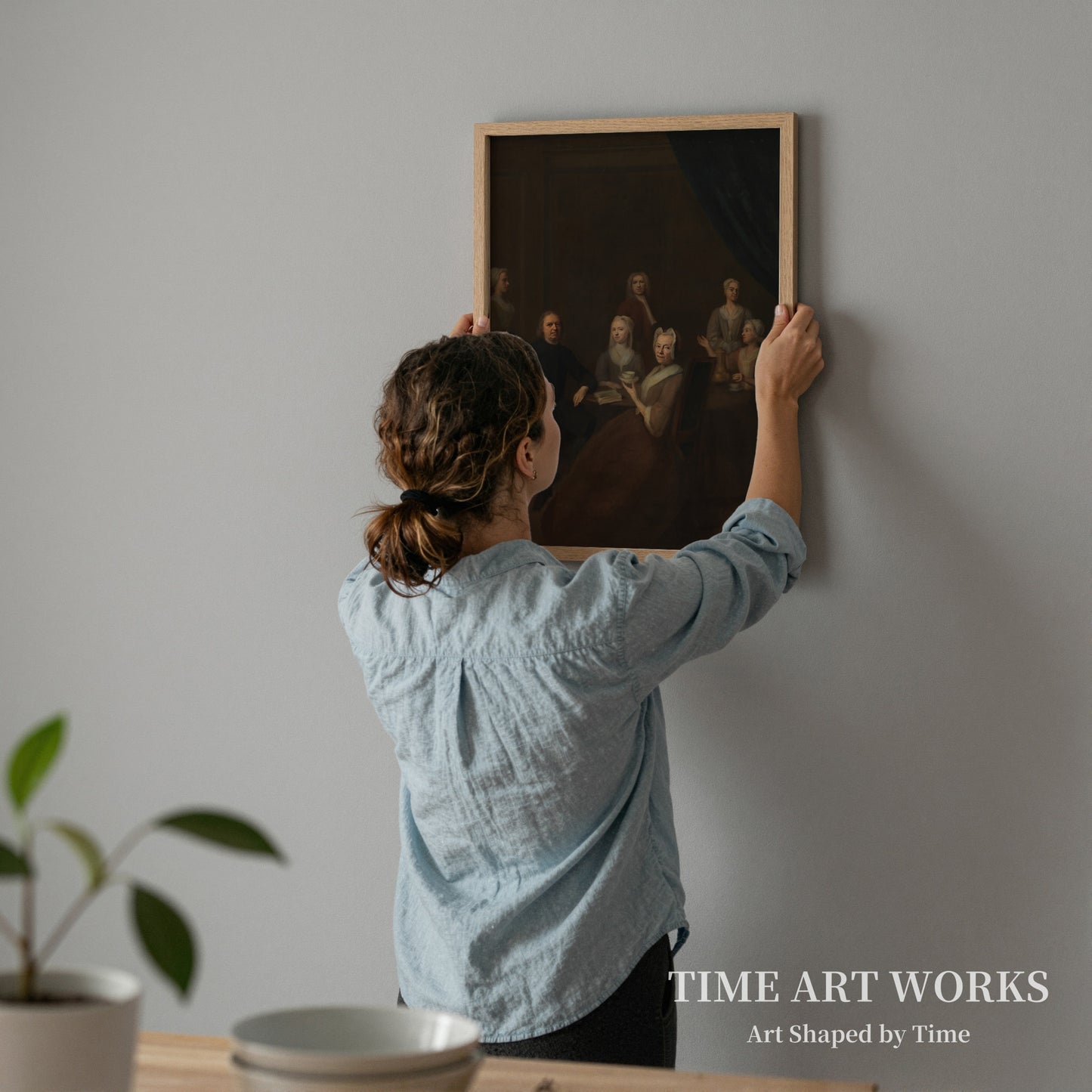 アーティストの義理の両親と彼らの子どもたち（Kunstnerens svigerforældre og nogle af deres børn）— デナー、バルタザール（Denner, Balthasar）