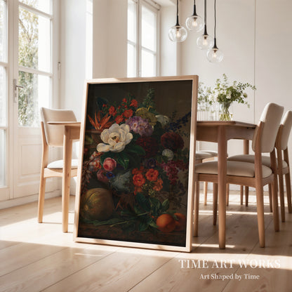 花が生けられた花瓶（En vase med blomster）— ジェンセン、J.L.（Jensen, J.L.）